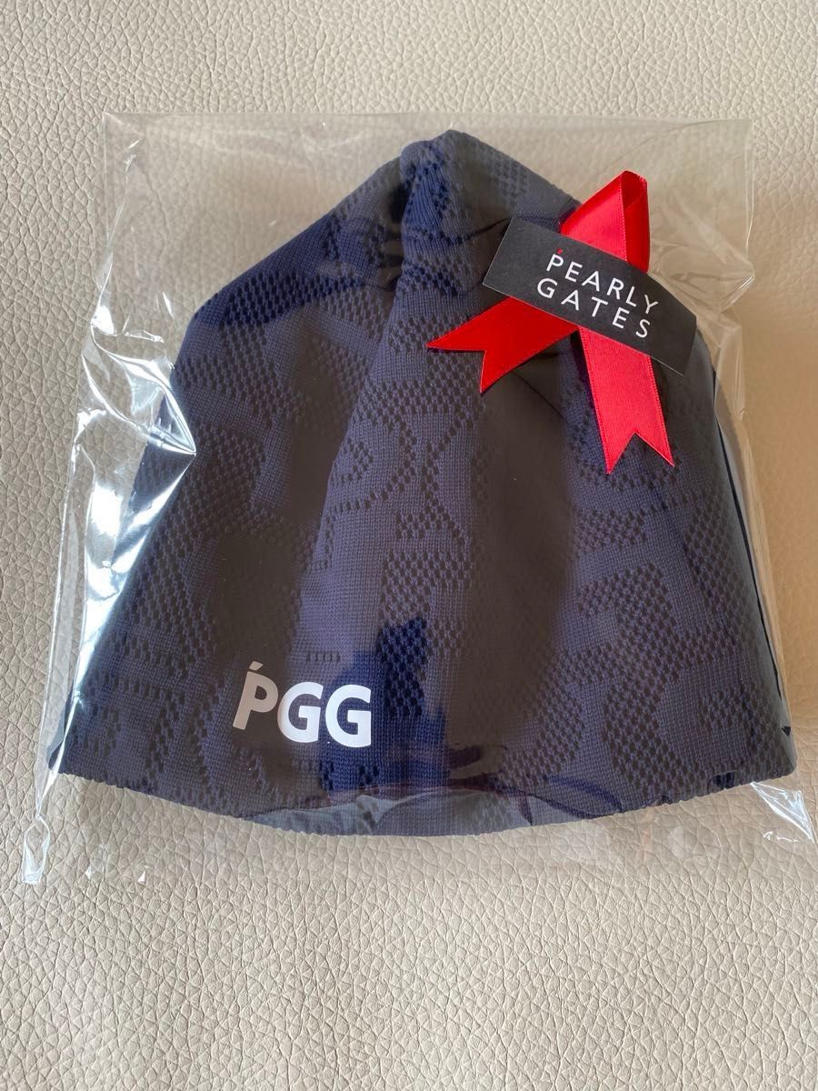 PGG ゴルフニット帽 完売品 パーリーゲイツ派生ブランド PGG ゴルフニット帽 完売品 パーリーゲイツ派生ブランド