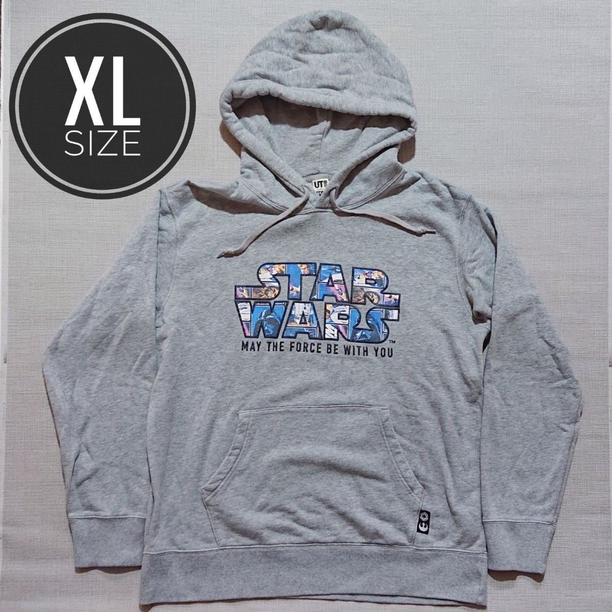 スターウォーズ×ユニクロ UT グレー XLサイズ パーカー スターウォーズ×ユニクロ UT グレー XLサイズ パーカー