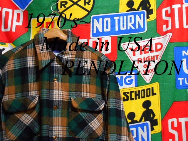 お歳暮 ☆コンディション◎な1枚☆Made in USA製アメリカ製PENDLETON