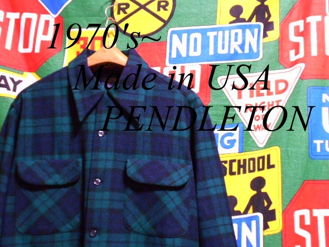 ☆人気のブラックウォッチ☆Made in USA製アメリカ製PENDLETONペン