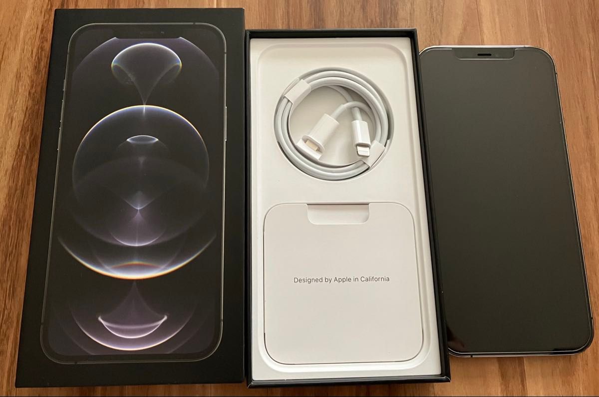 Apple iPhone 12 Pro Max 128GB グラファイト + ケース 未使用 Apple iPhone 12 Pro Max 128GB グラファイト + ケース 未使用