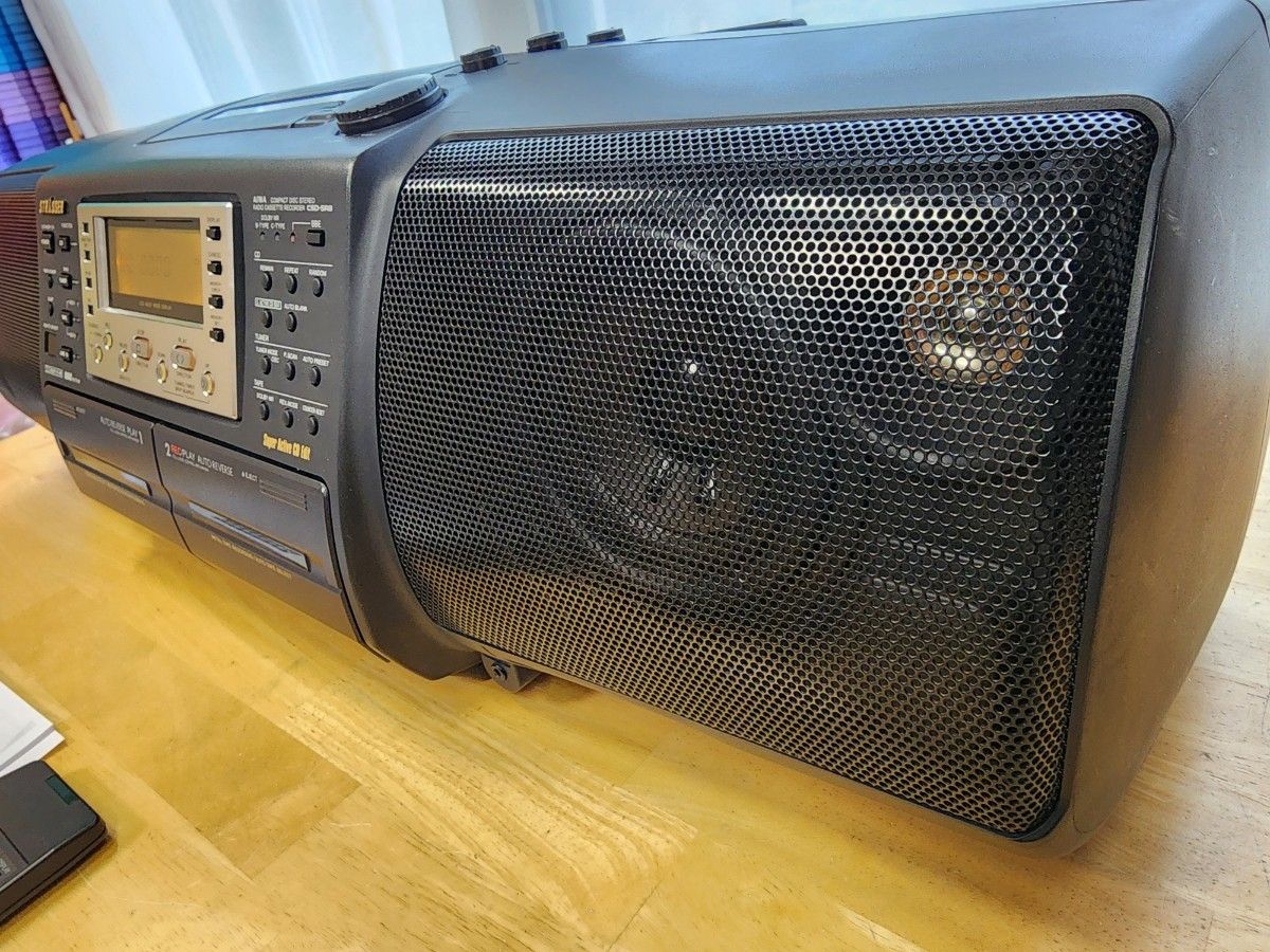 極上】AIWA STRASSER CSD-SR8 Bluetooth搭載CDラジカセ完動品 極上】AIWA STRASSER CSD-SR8 Bluetooth搭載CDラジカセ完動品