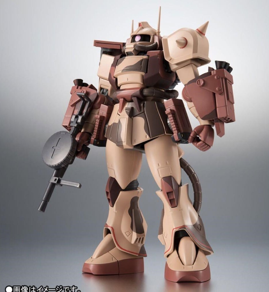 ROBOT魂 ＜SIDE MS＞ MS-06D ザク・デザートタイプ カラカル隊所属機 ver. A.N.I.M.E.