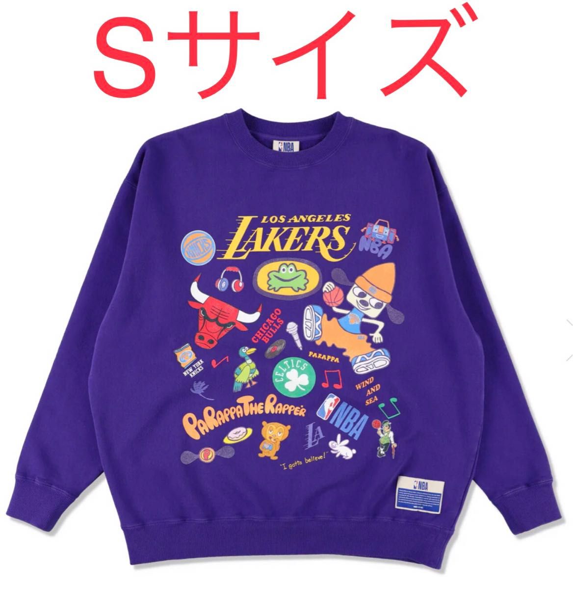 WIND AND SEA NBA CHAMPIONS PARAPPA THE RAPPER SWEAT NAVY S WIND AND SEA NBA CHAMPIONS PARAPPA THE RAPPER SWEAT NAVY S