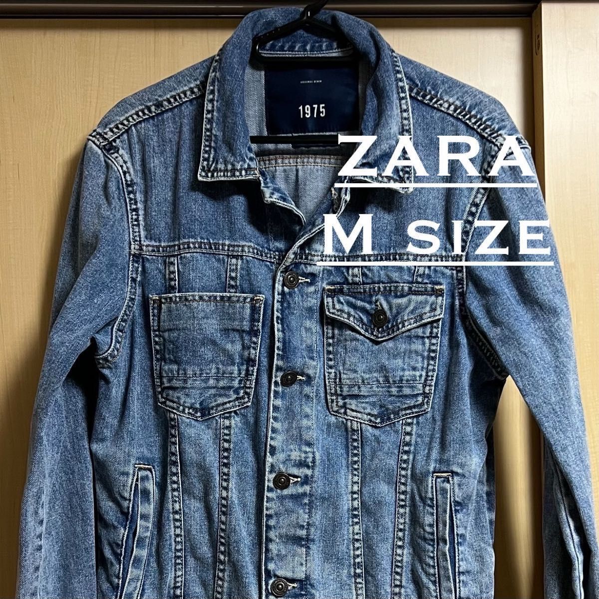 美品 ZARA ザラ Gジャン デニムジャケット インディゴブルー 美品 ZARA ザラ Gジャン デニムジャケット インディゴブルー
