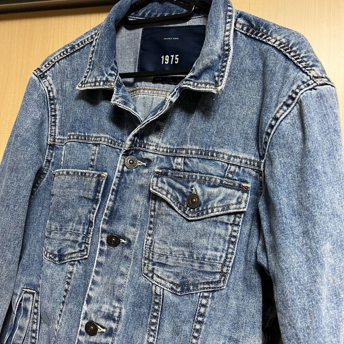 美品 ZARA ザラ Gジャン デニムジャケット インディゴブルー 美品 ZARA ザラ Gジャン デニムジャケット インディゴブルー