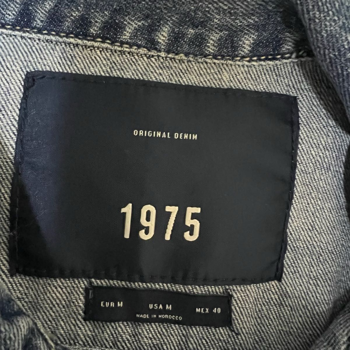 美品 ZARA ザラ Gジャン デニムジャケット インディゴブルー 美品 ZARA ザラ Gジャン デニムジャケット インディゴブルー