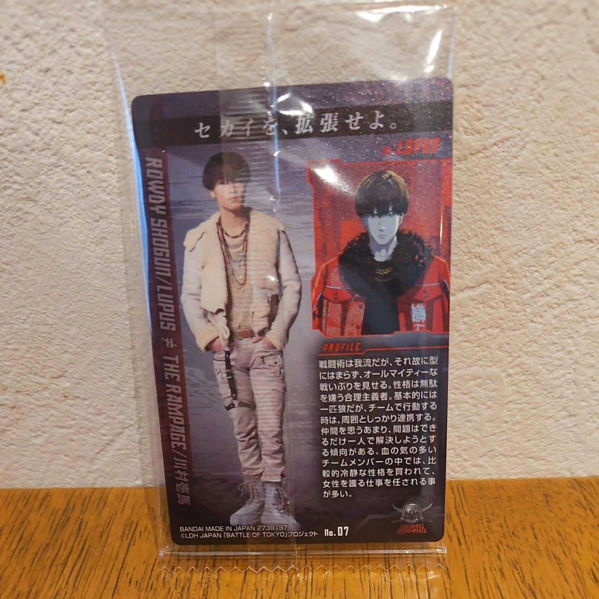 BATTLE OF TOKYO BOT カード トレカ THE RAMPAGE 川村壱馬 BATTLE OF TOKYO BOT カード トレカ THE RAMPAGE 川村壱馬