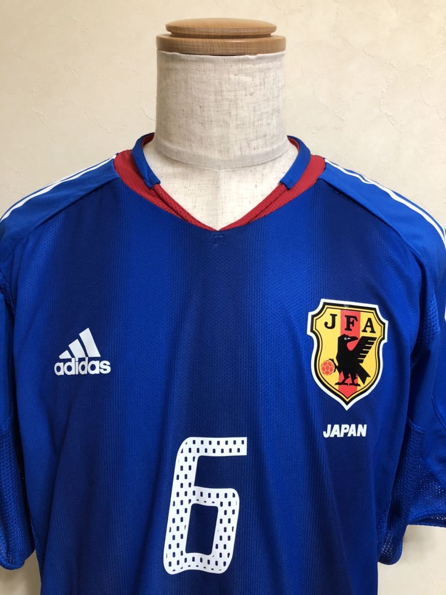 美品 Adidas Japan アディダス サッカー 日本代表 04 05 H オーセンティック ユニフォーム 背番号6 稲本 サイズxo 半袖 Jd1005 Product Details Yahoo Auctions Japan Proxy Bidding And Shopping Service From Japan