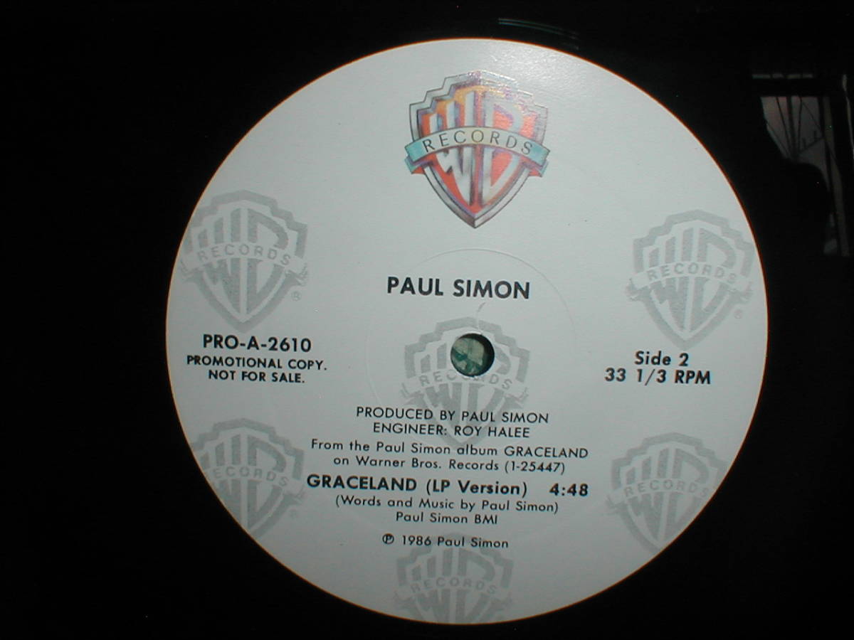 Paul Simon - Graceland 12 INCH_画像3