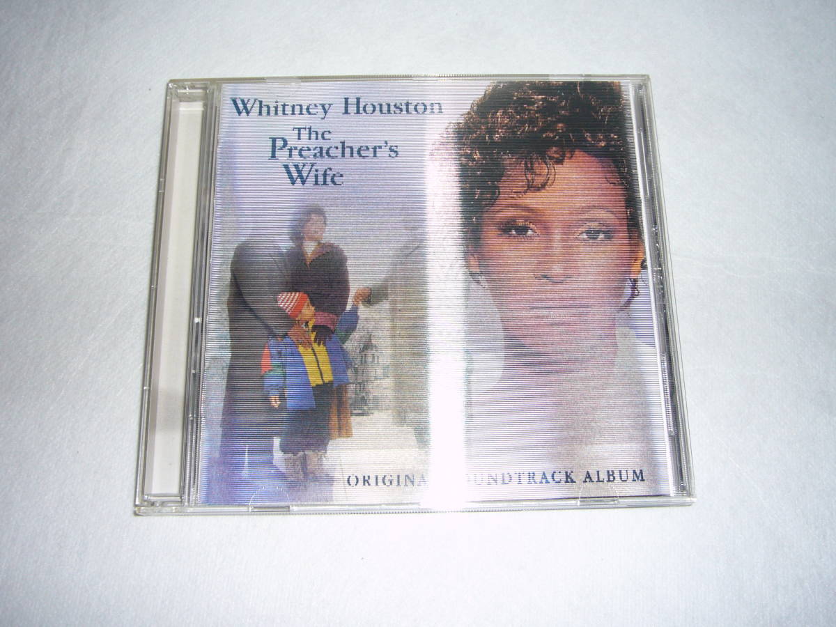 CD 「Whitney Houston」The Preacher's Wife 映画サントラ盤（ジャケットはホログラム仕様）