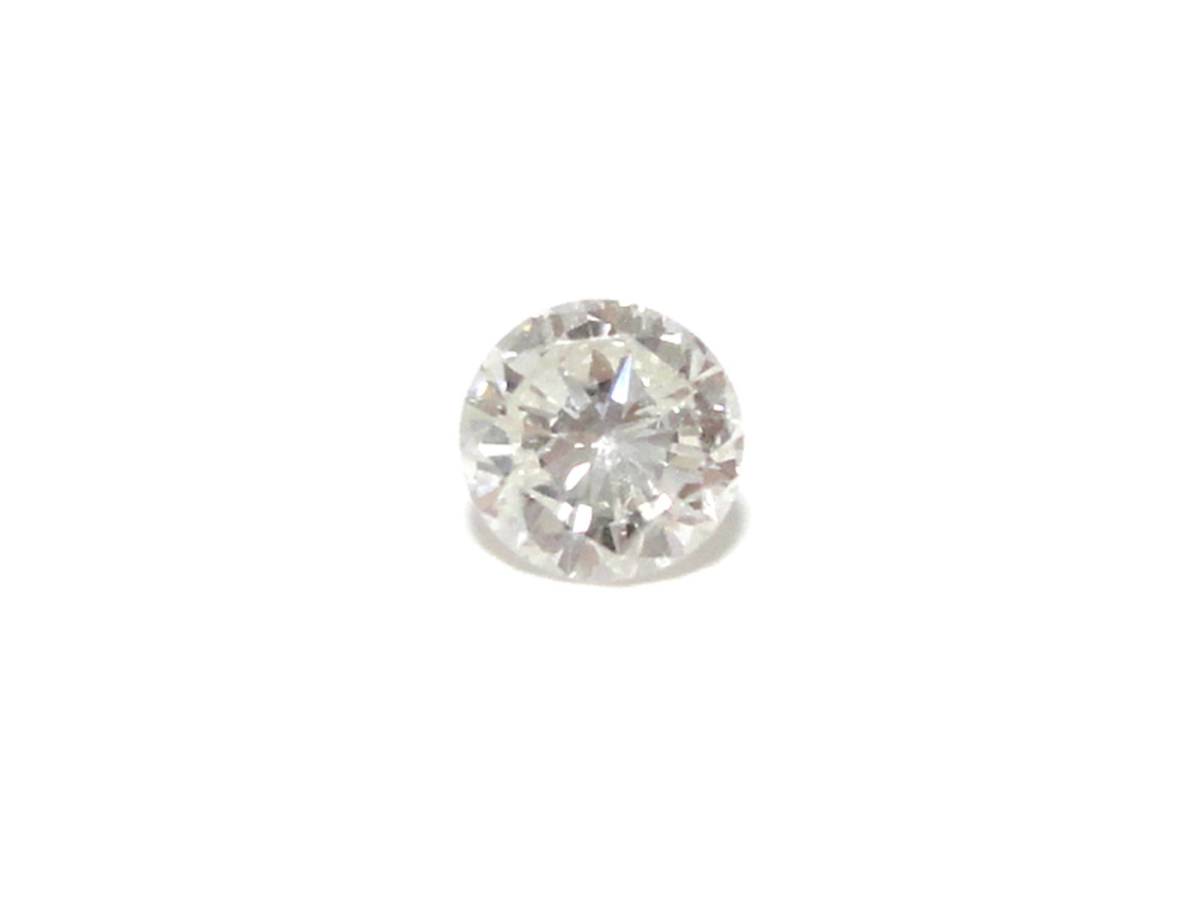 《天然ダイヤ》0.501ct ラウンドカット 品質：H/I-1/FAIR 鑑定済(ソーティング有り)・ルースケース付 ダイヤモンド_画像2