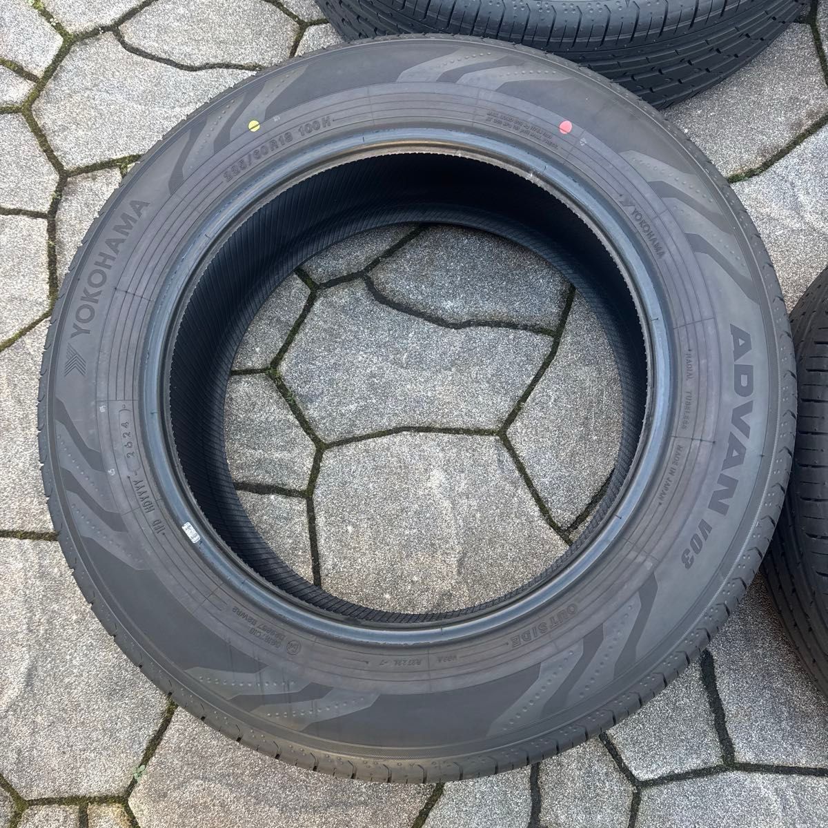 ①新車外し アルファード 40系 ヨコハマ タイヤ 225/60R18 18 ①新車外し アルファード 40系 ヨコハマ タイヤ 225/60R18 18