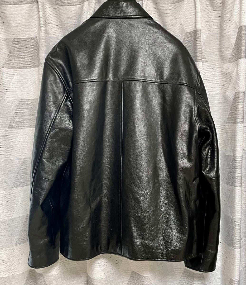 22AW Celine ポリスマン レザージャケット 46 セリーヌ エディ 22AW Celine ポリスマン レザージャケット 46 セリーヌ エディ