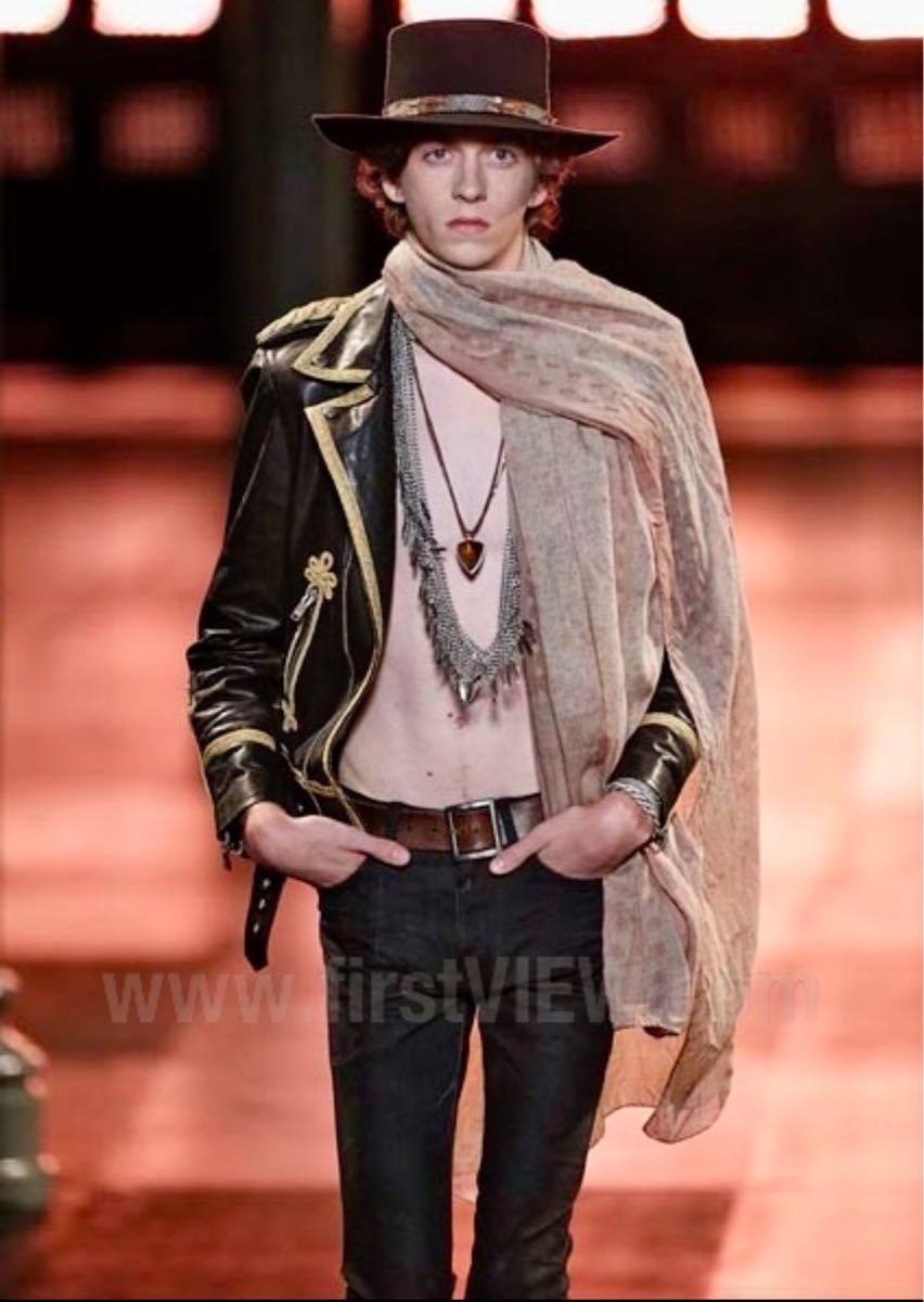 登坂広臣さん着用 15SS サンローランパリ ダブルレザー 登坂広臣さん着用 15SS サンローランパリ ダブルレザー