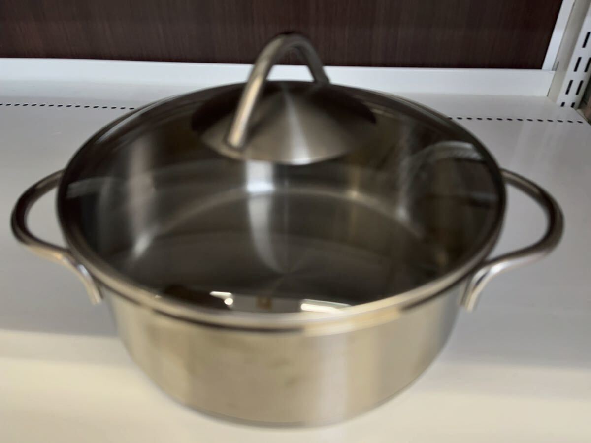 未開封未使用品 フィスラー Fissler ヴィエナ ステンレス 両手鍋 未開封未使用品 フィスラー Fissler ヴィエナ ステンレス 両手鍋