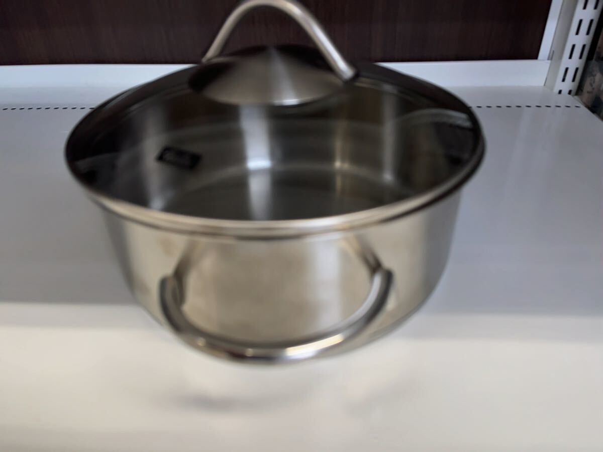 未開封未使用品 フィスラー Fissler ヴィエナ ステンレス 両手鍋 未開封未使用品 フィスラー Fissler ヴィエナ ステンレス 両手鍋