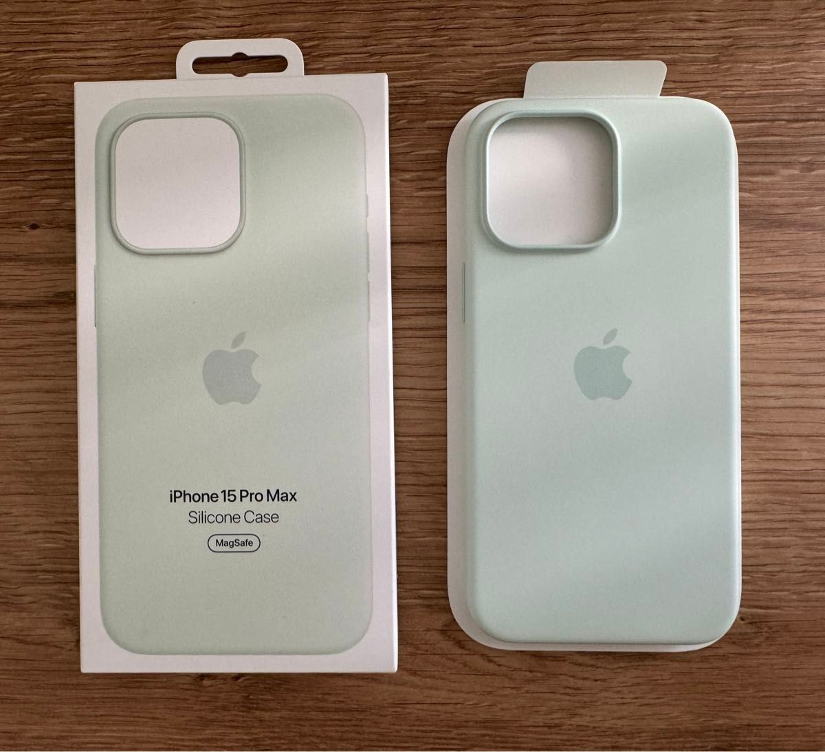 iPhone 15 Pro Max用純正シリコンケース ソフトミント 定価7980 iPhone 15 Pro Max用純正シリコンケース ソフトミント 定価7980