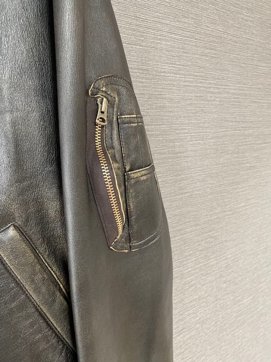 COMOLI 24SS レザージップブルゾン サイズ3|Yahoo!フリマ(旧 COMOLI 24SS レザージップブルゾン サイズ3|Yahoo!フリマ(旧