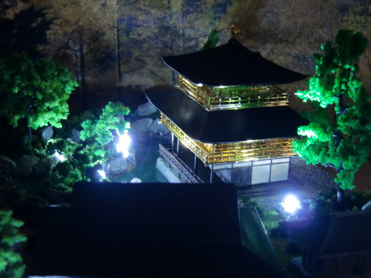 フジミ 1/150スケール 四季折々の金閣寺 晩夏☆ジオラマ完成品 フジミ 1/150スケール 四季折々の金閣寺 晩夏☆ジオラマ完成品