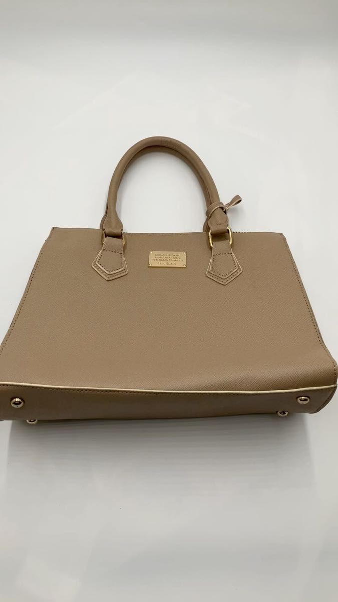 D.KELLY ハンドバッグ ベージュ
