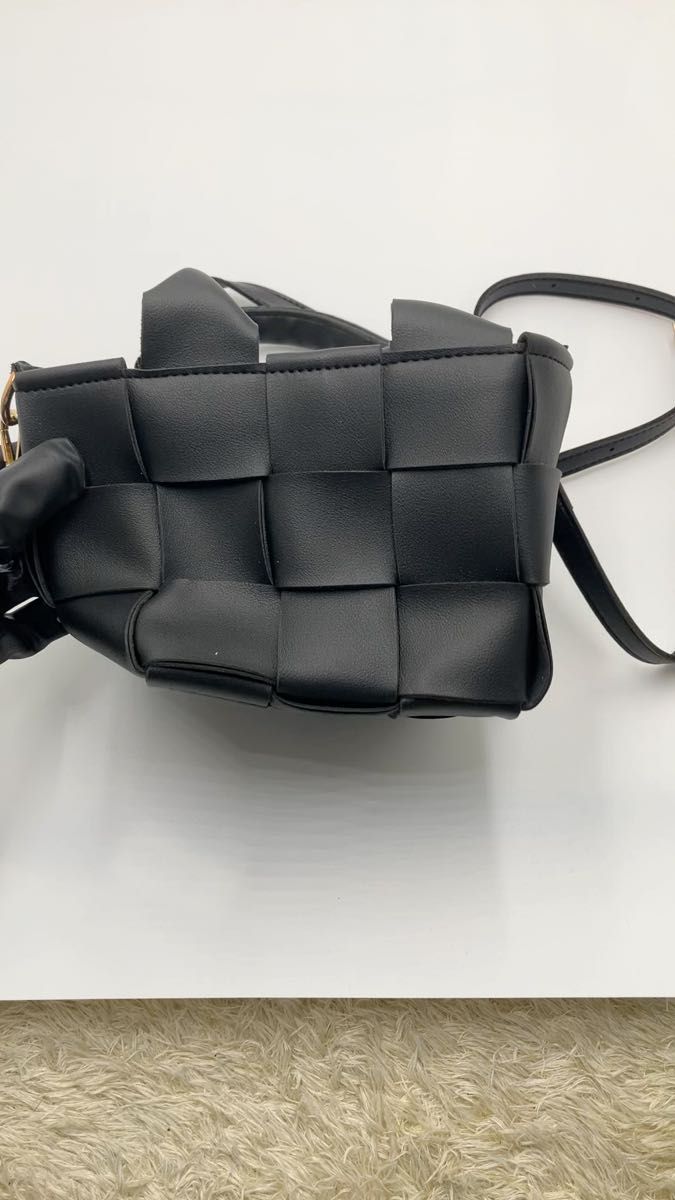 2WAY ハンドバッグ ショルダーバッグ イントレチャート トート