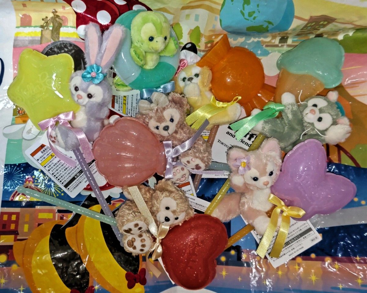 東京ディズニーシー ダッフィー&フレンズ ぬいぐるみスティック 東京ディズニーシー ダッフィー&フレンズ ぬいぐるみスティック
