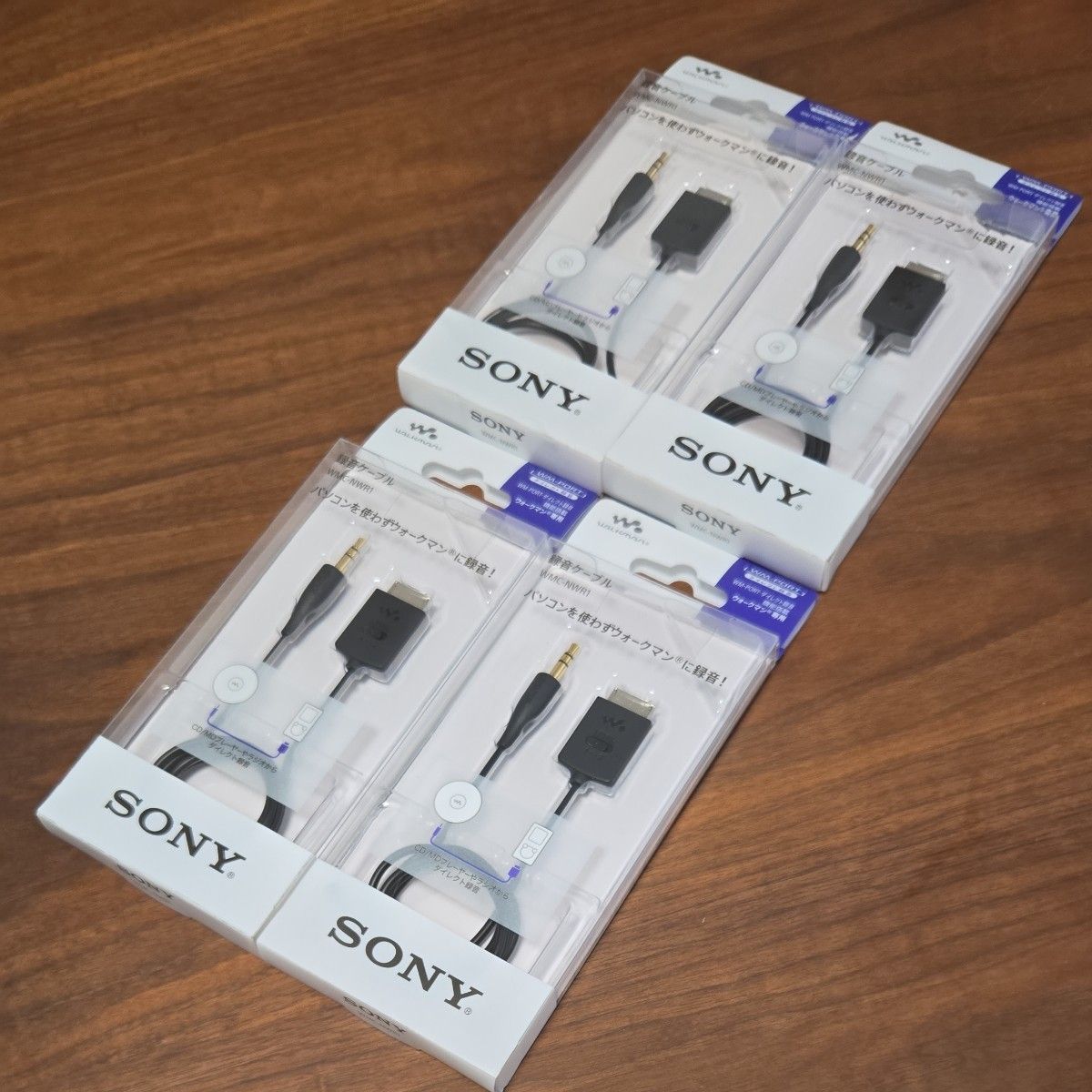 ソニー 録音用ケーブル ウォークマン用 WMCNWR1 SONY 4個セット ソニー 録音用ケーブル ウォークマン用 WMCNWR1 SONY 4個セット