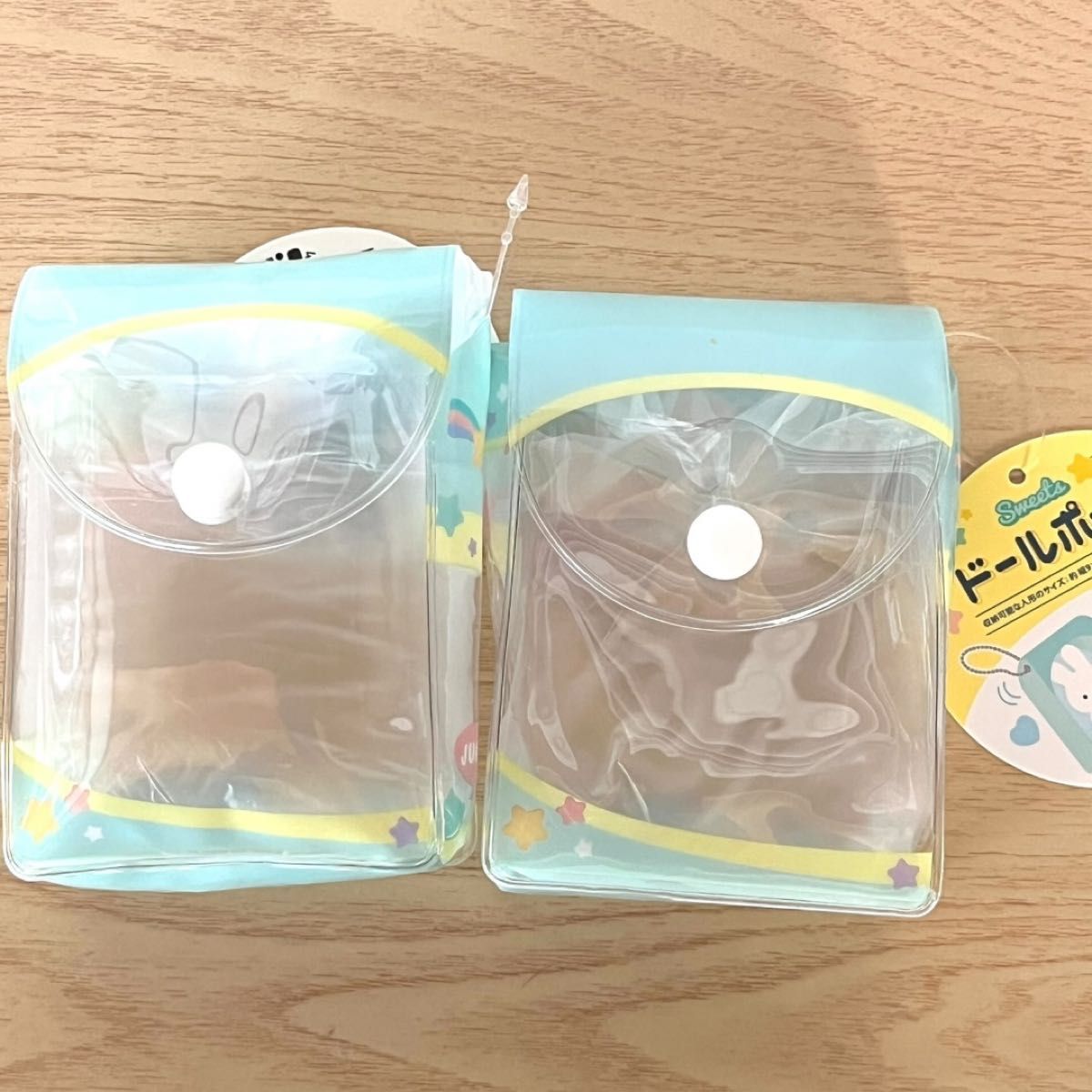 新品未開封 ドールポーチ ぬい活 推し活セリア 窓付きケース 6点 新品未開封 ドールポーチ ぬい活 推し活セリア 窓付きケース 6点