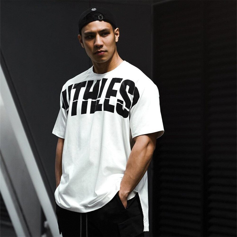 TAIGER Tシャツ RUTHLESS 白 XLサイズ☆トレーニング ジムウェア