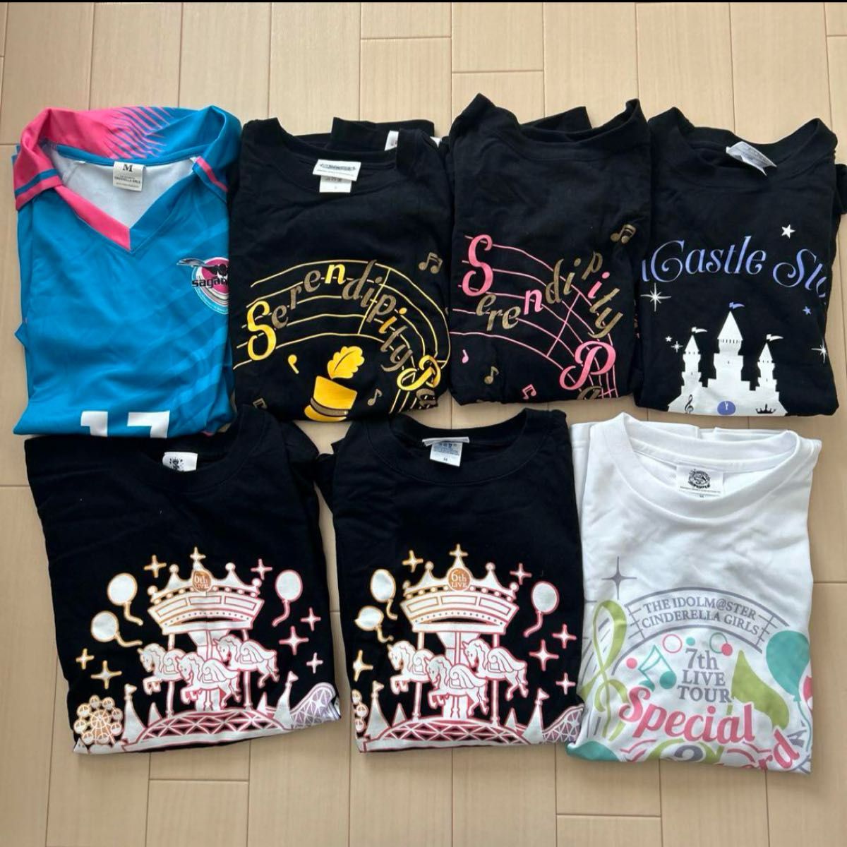 アイドルマスター シンデレラガールズ デレマス ライブ Tシャツ アイドルマスター シンデレラガールズ デレマス ライブ Tシャツ
