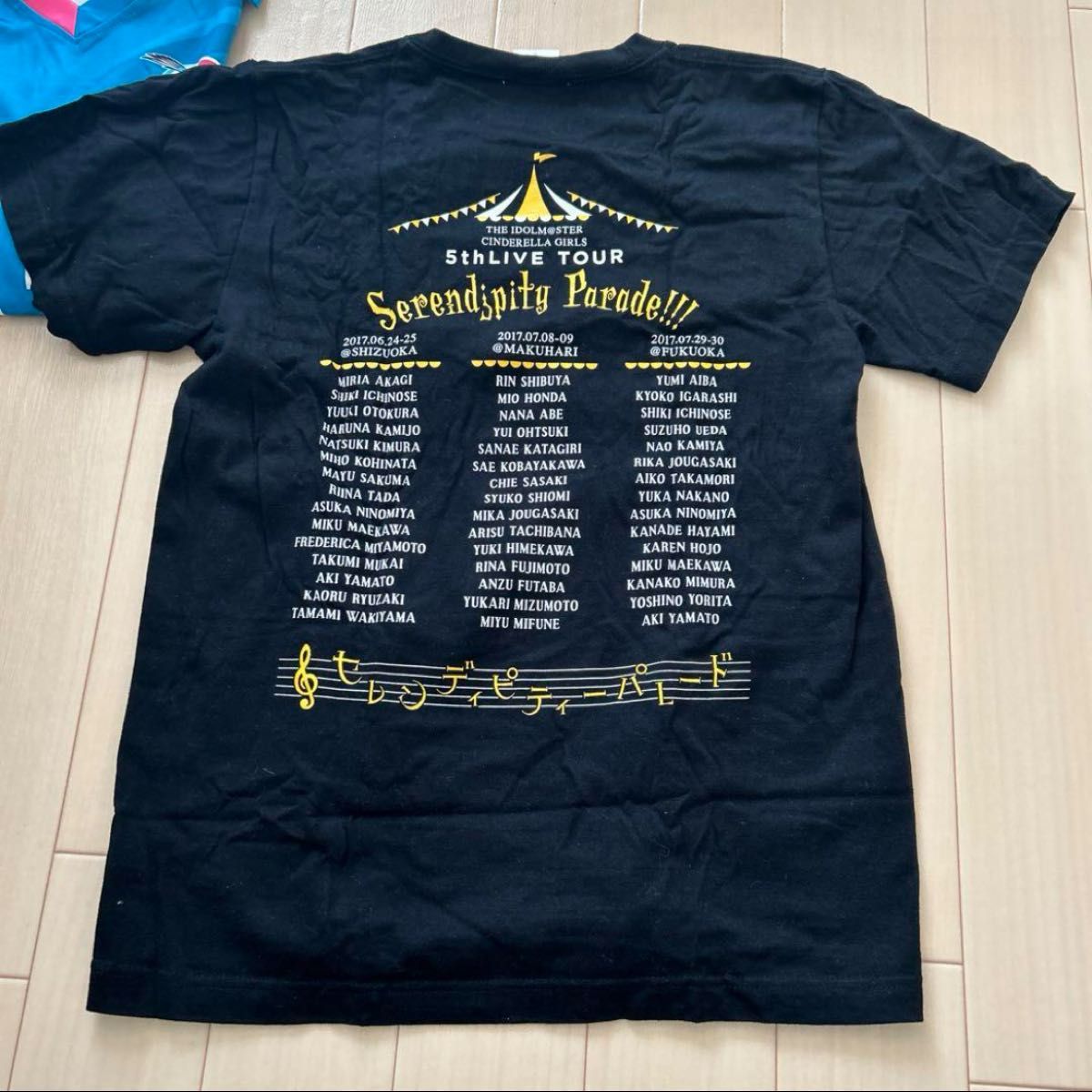 アイドルマスター シンデレラガールズ デレマス ライブ Tシャツ アイドルマスター シンデレラガールズ デレマス ライブ Tシャツ