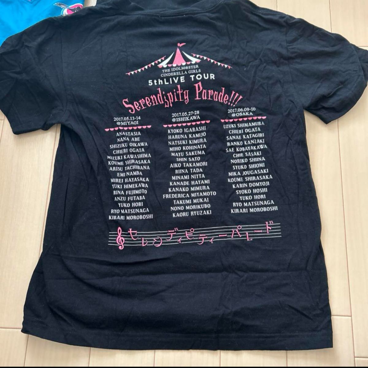 アイドルマスター シンデレラガールズ デレマス ライブ Tシャツ アイドルマスター シンデレラガールズ デレマス ライブ Tシャツ