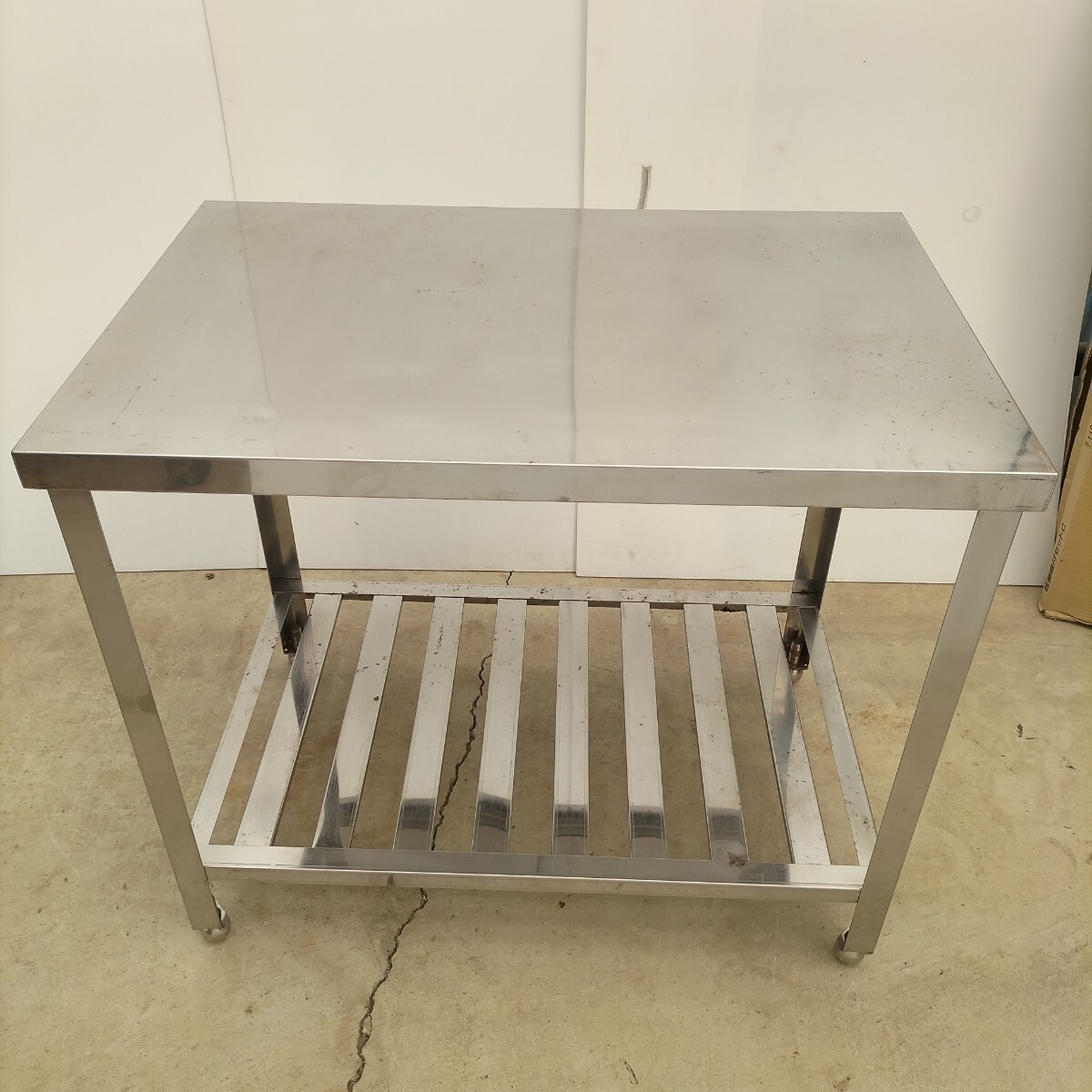 ☆新品 幅1500x450x800 作業台 マルゼン BWD-154 ステンレス台 ☆新品 幅1500x450x800 作業台 マルゼン BWD-154 ステンレス台
