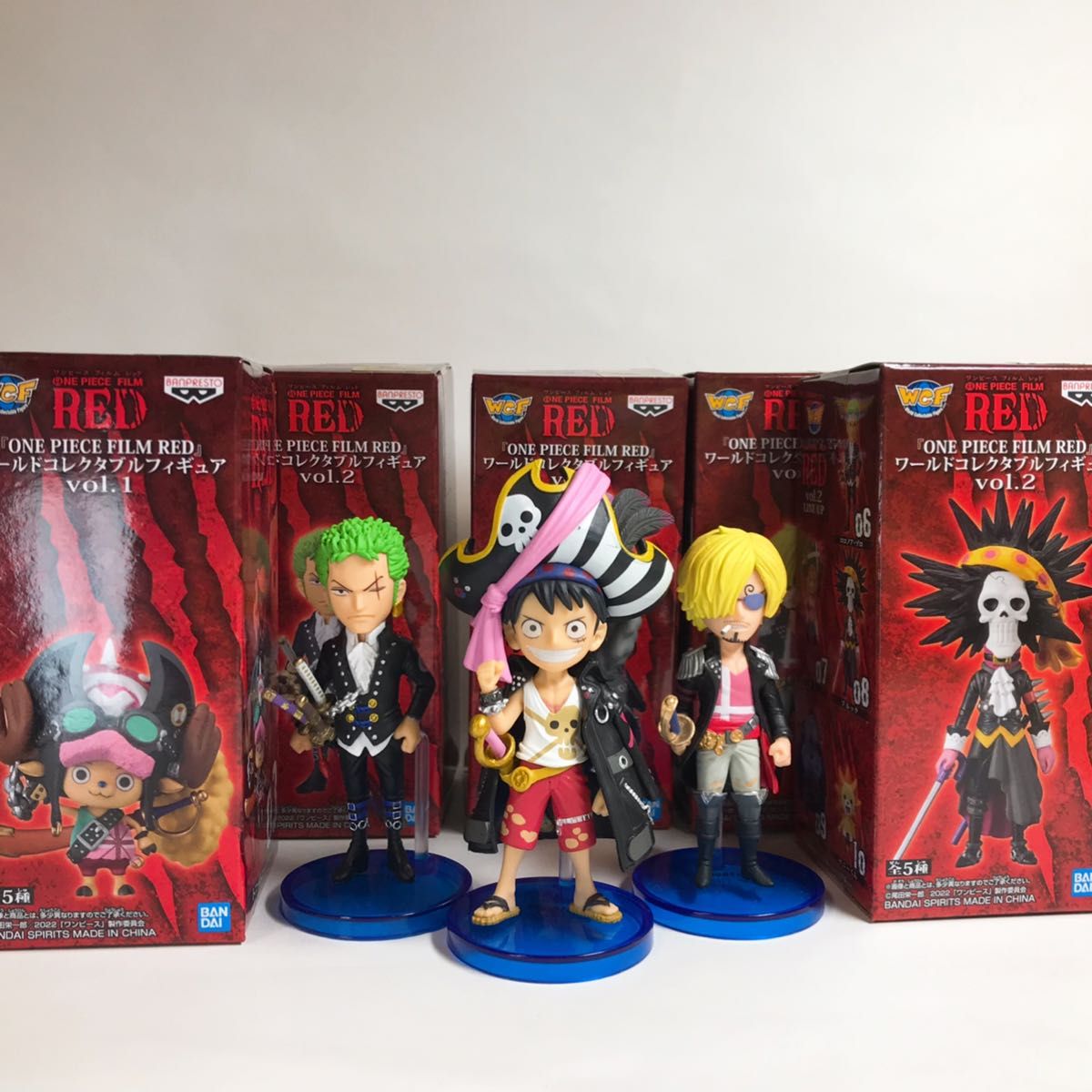 ワンピース ワールドコレクタブルフィギュア ONE PIECE FILM RED ワンピース ワールドコレクタブルフィギュア ONE PIECE FILM RED