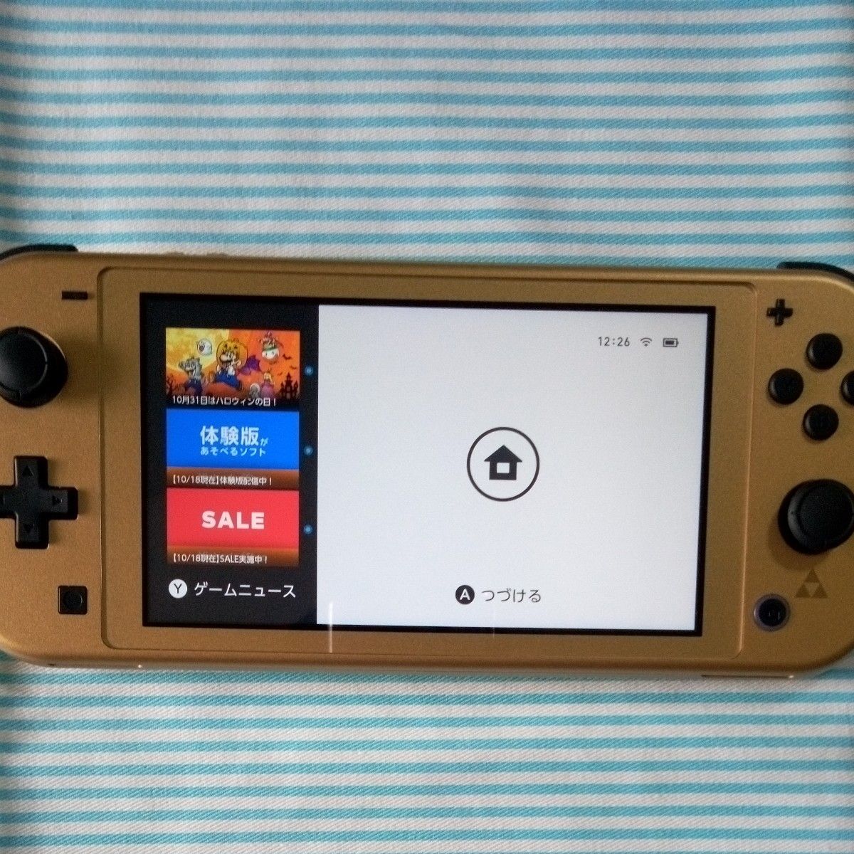 スイッチライトハイラルエディションゼルダの伝説 数回しか使っ スイッチライトハイラルエディションゼルダの伝説 数回しか使っ