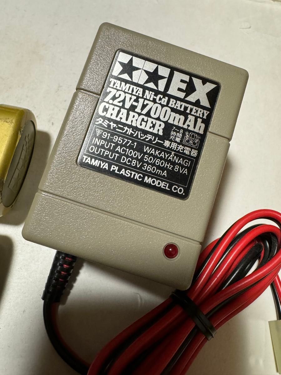 TAMIYA BATTERY タミヤ ニカドバッテリー 充電器セット TAMIYA BATTERY タミヤ ニカドバッテリー 充電器セット