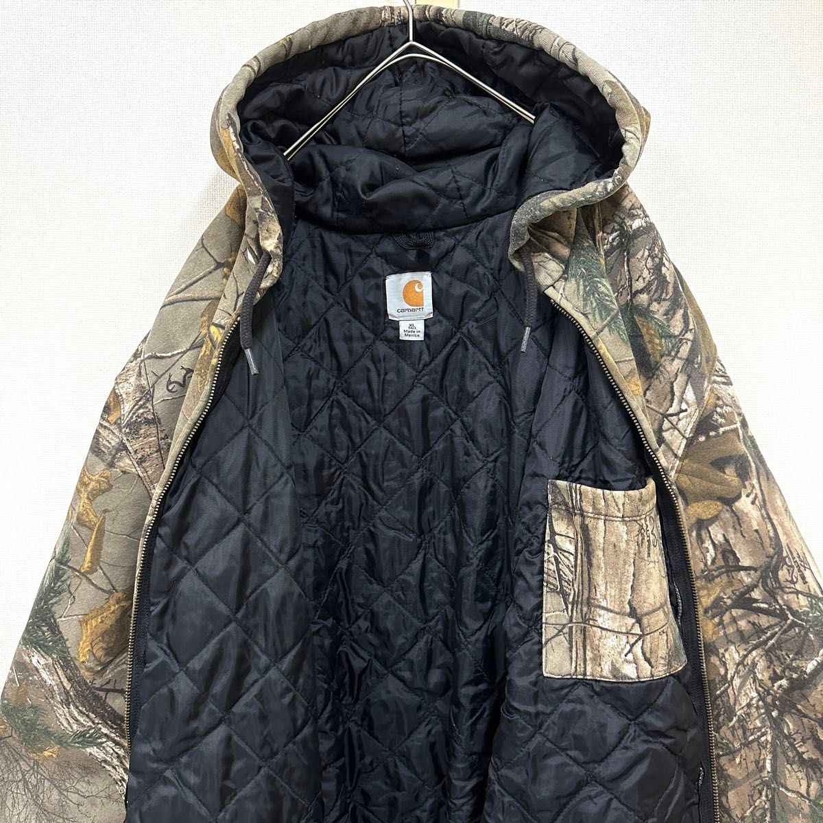 レア 希少 カーハートリアルツリー Carhartt パーカー XLサイズ レア 希少 カーハートリアルツリー Carhartt パーカー XLサイズ