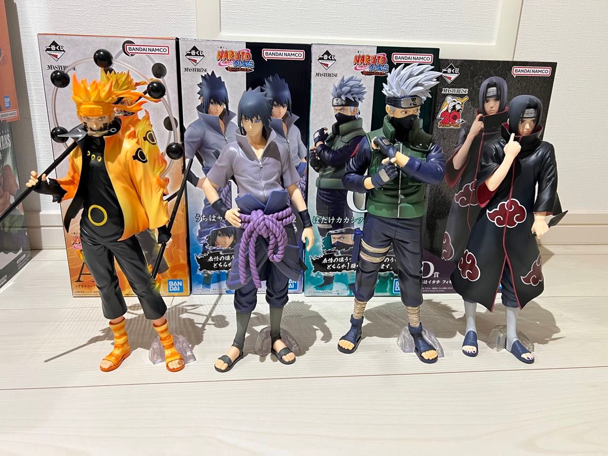 一番くじナルトフィギュア ナルト うちはサスケ はたけカカシ 一番くじナルトフィギュア ナルト うちはサスケ はたけカカシ