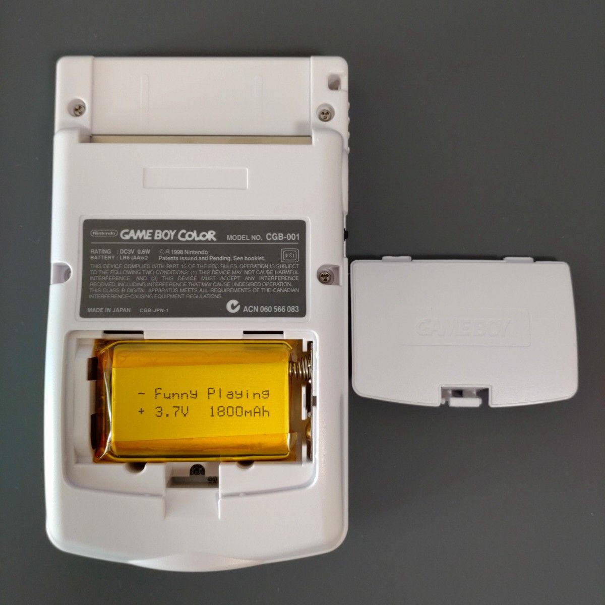 FPGBC ゲームボーイカラー ips液晶 バックライト GBC IPS LCD