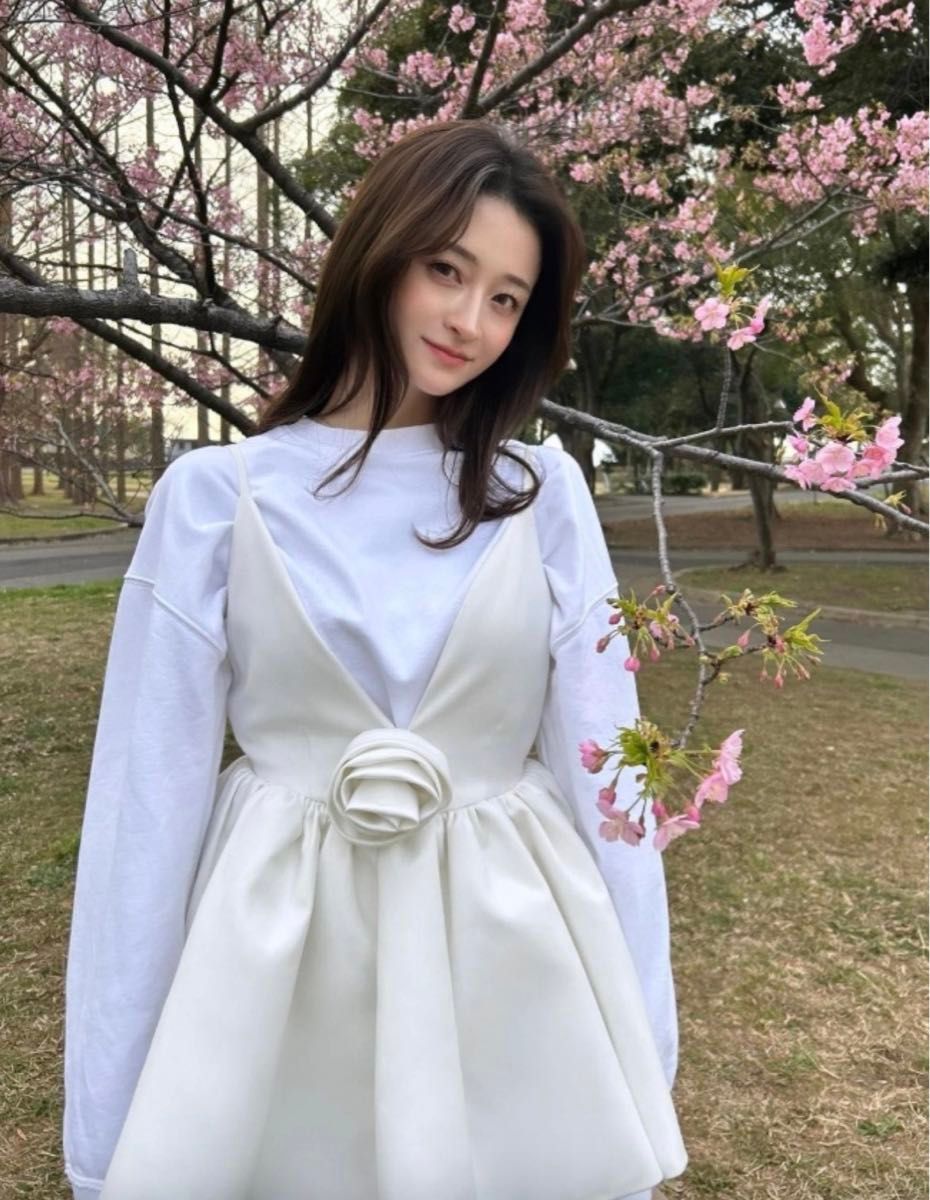 Biby. ALEXA FLOWER ROMPERS ワンピース バラ - ワンピース Biby. ALEXA FLOWER ROMPERS ワンピース バラ - ワンピース