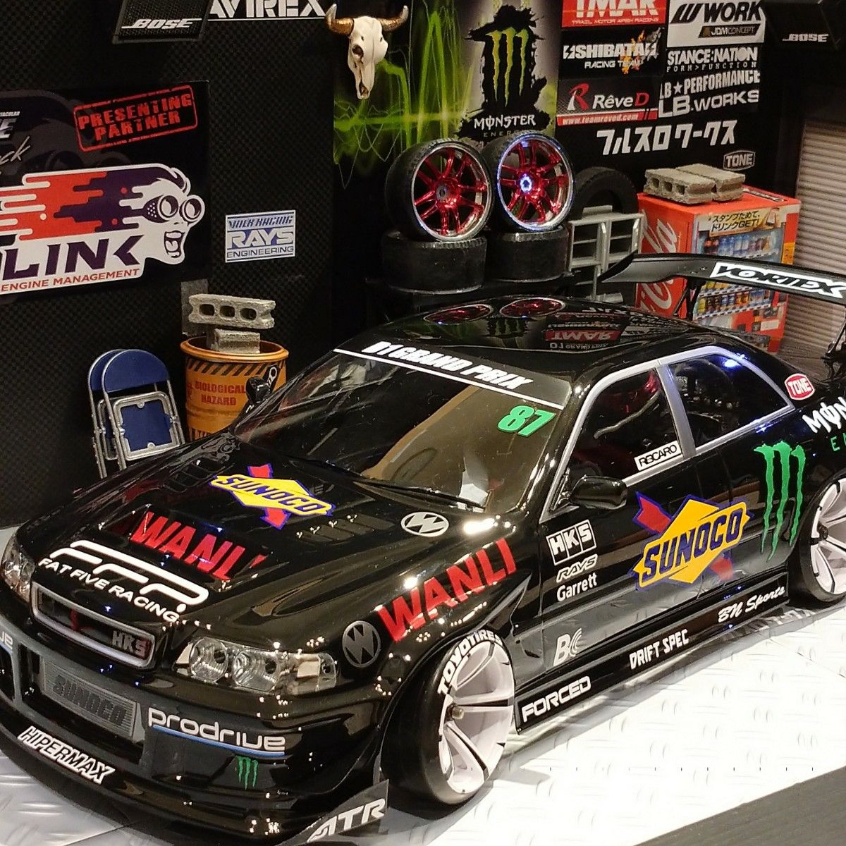 JZX100 マークⅡ ラジコン カッティングステッカー ヨコモ JZX100 マークⅡ ラジコン カッティングステッカー ヨコモ