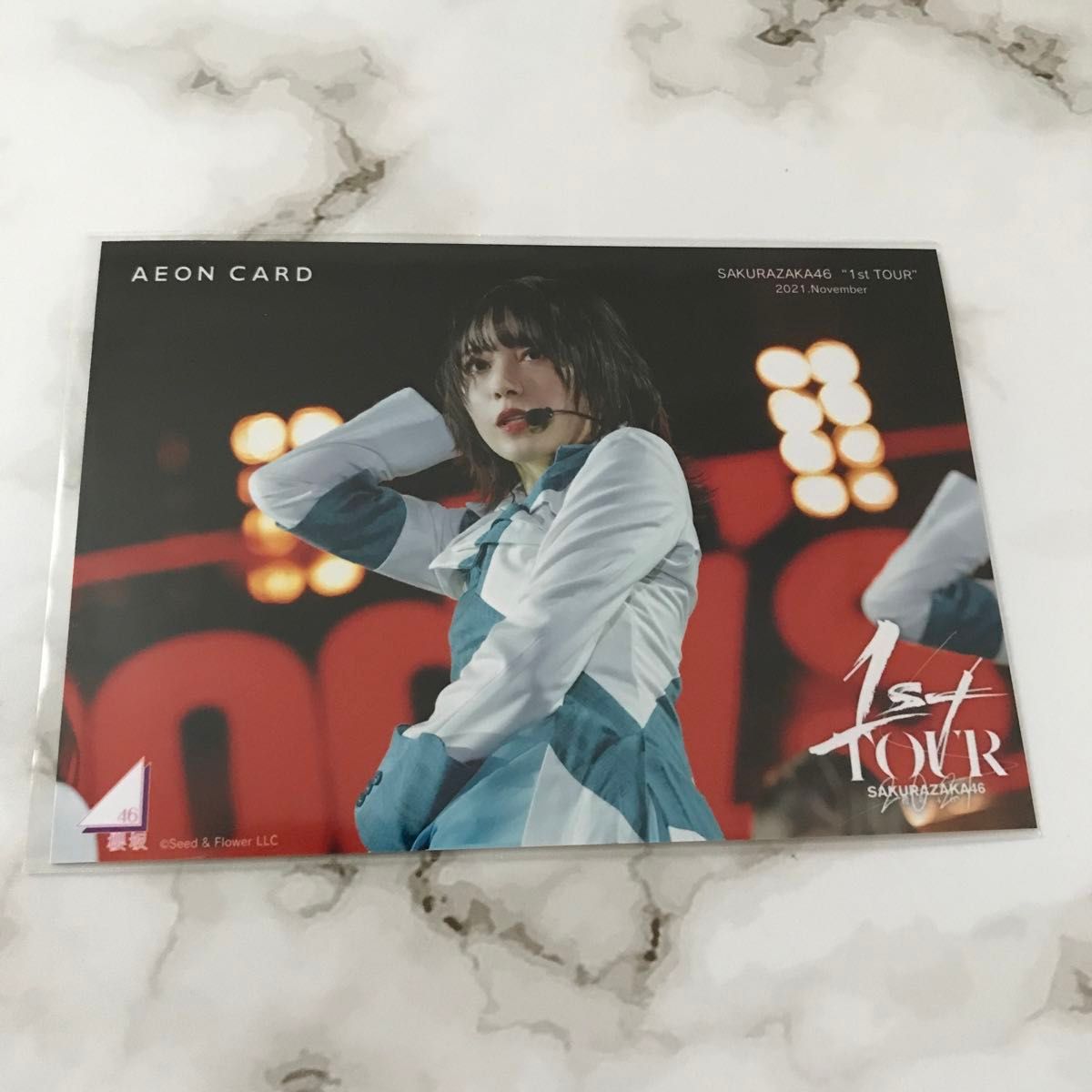 櫻坂46 森田ひかる イオンカード 入会特典 BAN 歌番組衣装 生 櫻坂46 森田ひかる イオンカード 入会特典 BAN 歌番組衣装 生