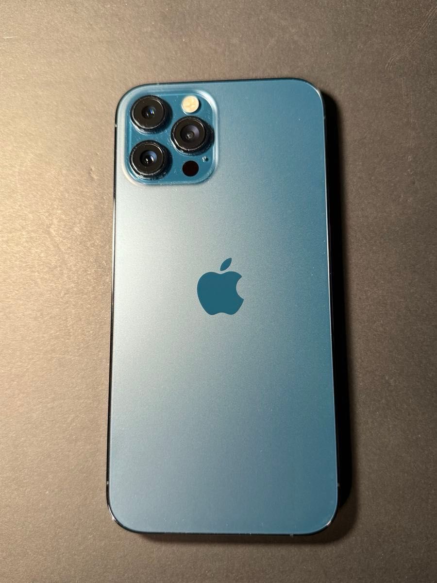 iPhone 12 Pro Max 128GB パシフィックブルー 保護フィルム付き iPhone 12 Pro Max 128GB パシフィックブルー 保護フィルム付き