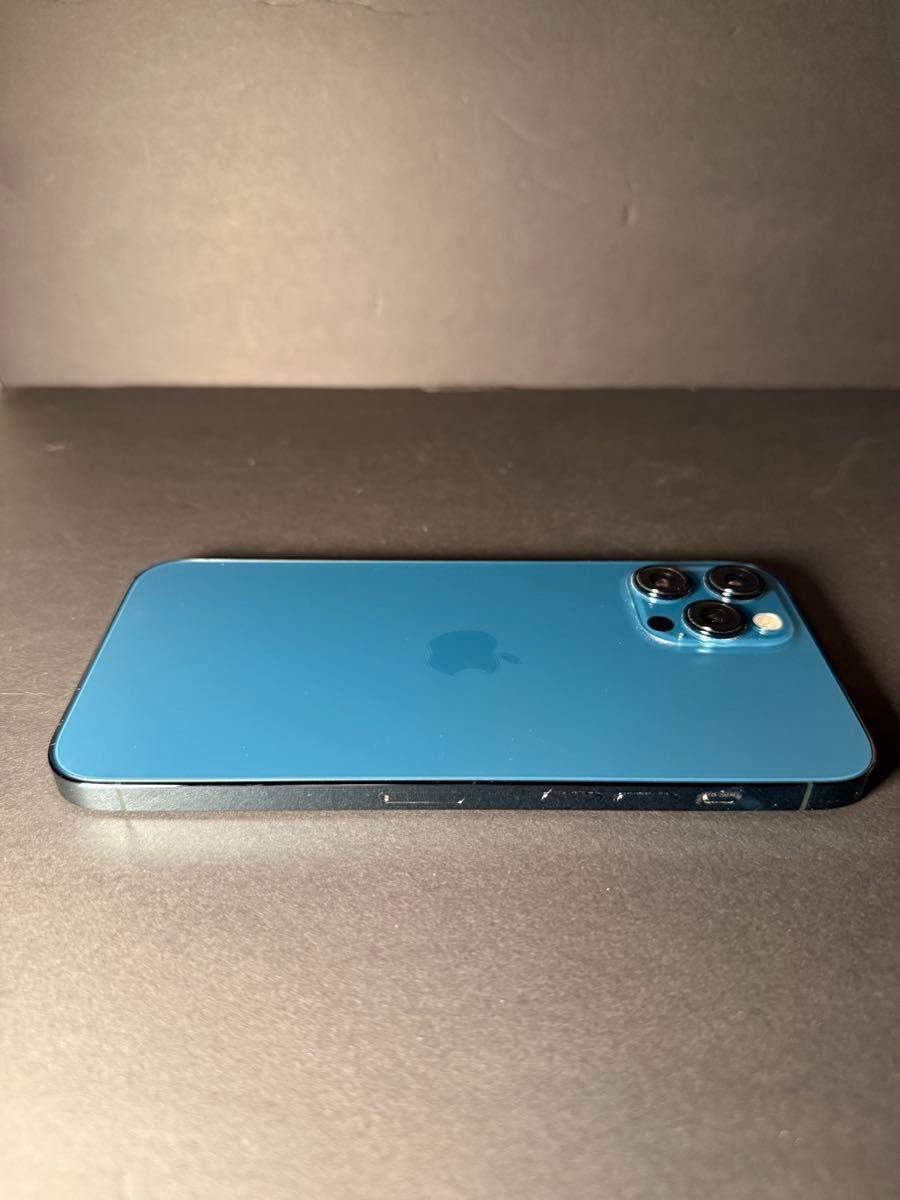 iPhone 12 Pro Max 128GB パシフィックブルー 保護フィルム付き iPhone 12 Pro Max 128GB パシフィックブルー 保護フィルム付き