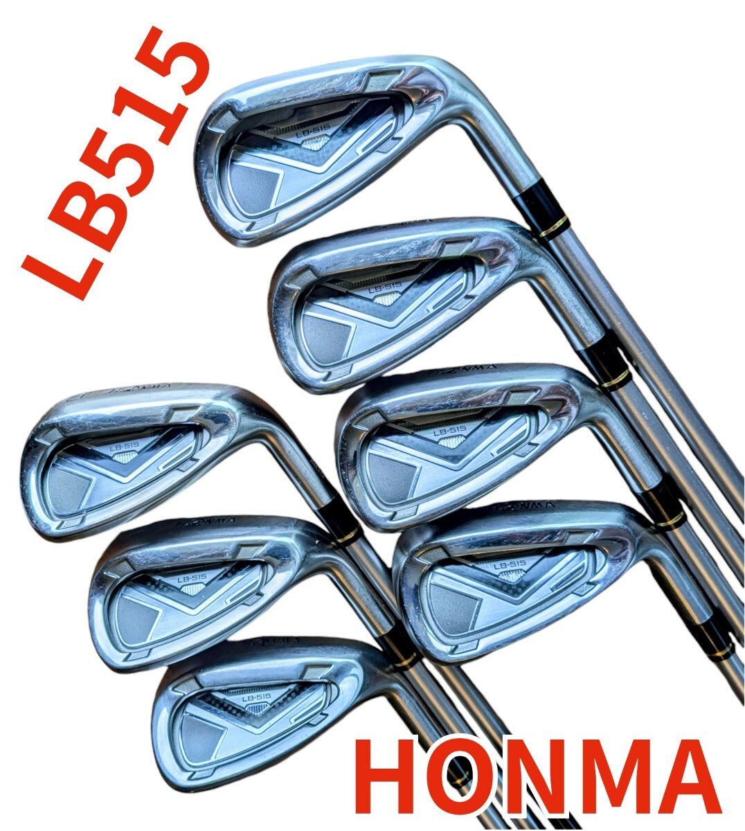  Honma Golf *HONMA LB-515 правый для железный 6 номер ~11 номер Sw 7 шт. комплект LB-1000 flex(R) рукоятка новый товар заменен 