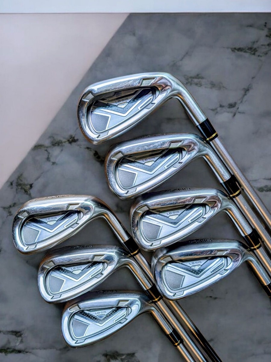  Honma Golf *HONMA LB-515 правый для железный 6 номер ~11 номер Sw 7 шт. комплект LB-1000 flex(R) рукоятка новый товар заменен 