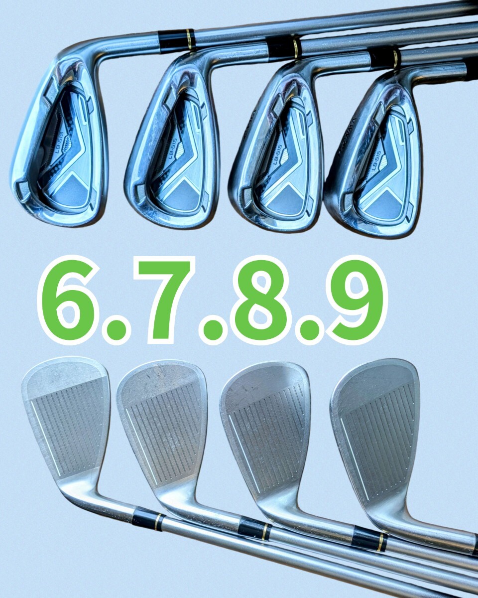  Honma Golf *HONMA LB-515 правый для железный 6 номер ~11 номер Sw 7 шт. комплект LB-1000 flex(R) рукоятка новый товар заменен 