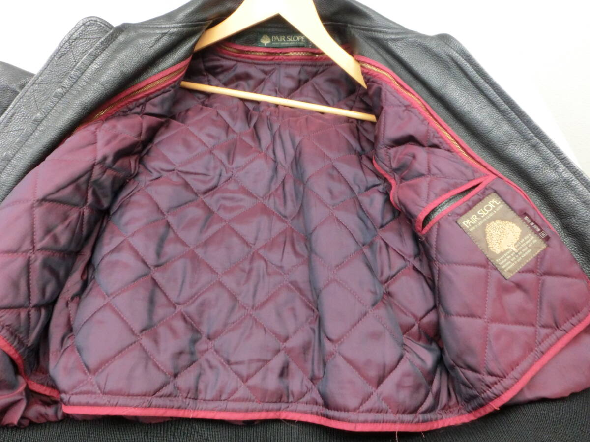 ite/467985/2410/PAIR SLOPE ペアスロープ レザージャケット ite/467985/2410/PAIR SLOPE ペアスロープ レザージャケット