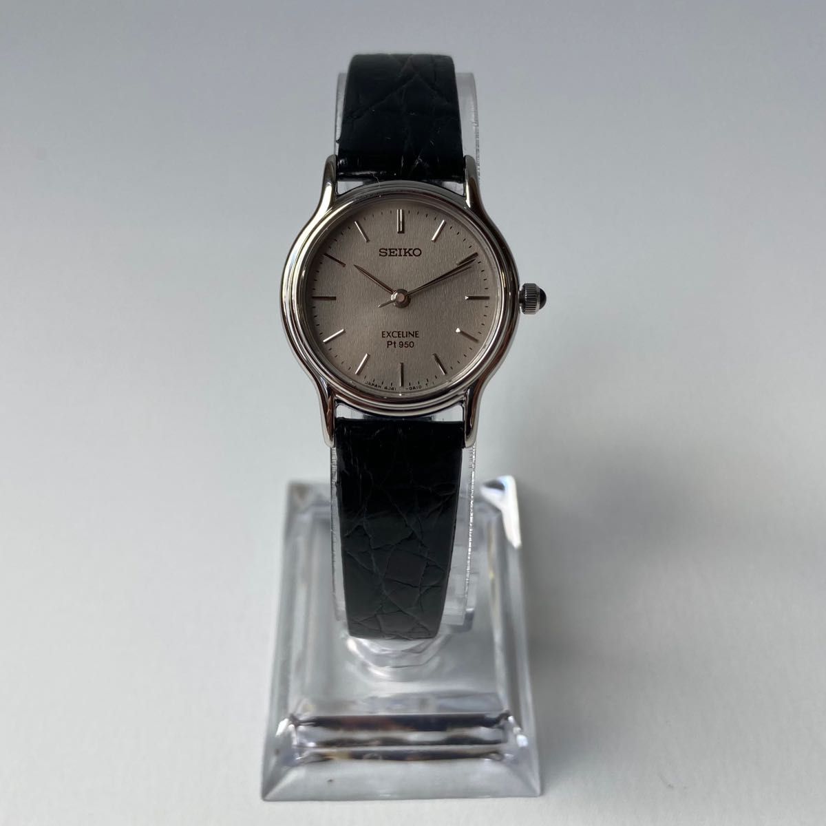 SEIKO セイコー エクセリーヌ PT950 プラチナ 文字盤 SEIKO セイコー エクセリーヌ PT950 プラチナ 文字盤